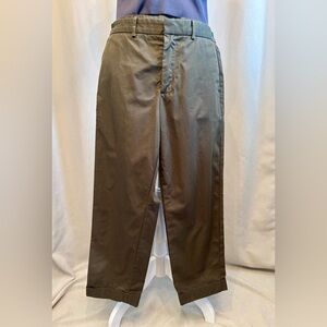 A.P.C. Cropped Olive Pants | Size 29
